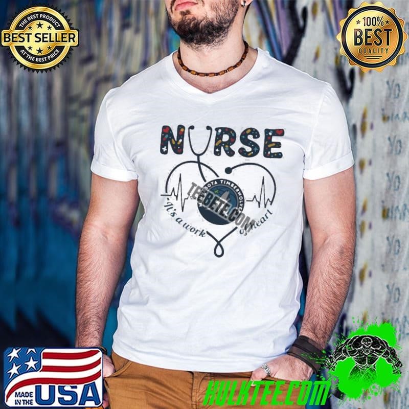 Minnesota Timberwolves Vs Nurse Stethoscope Shirt