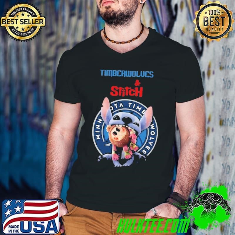 Minnesota Timberwolves basketball x Stitch logo shirt