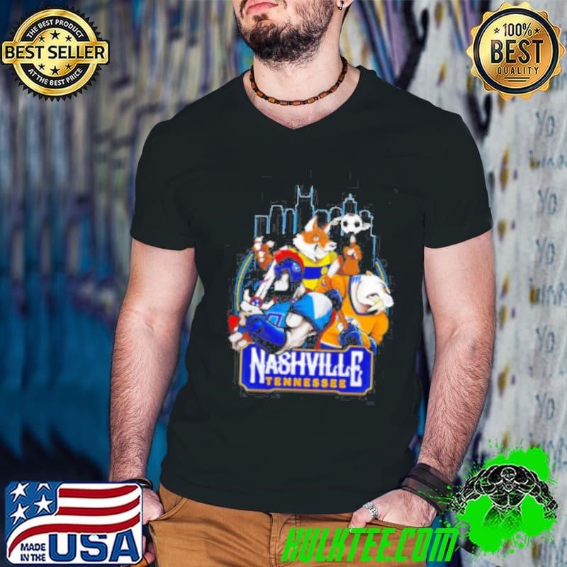 Nashville Tennessee sports mascot shirt