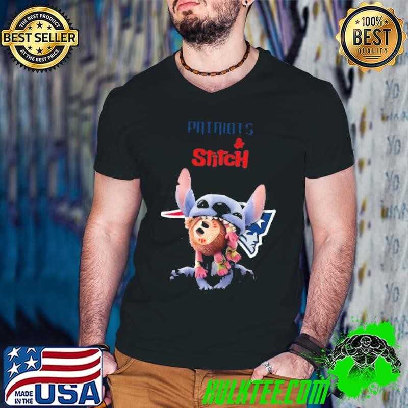 New England Patriots x Stitch logo shirt