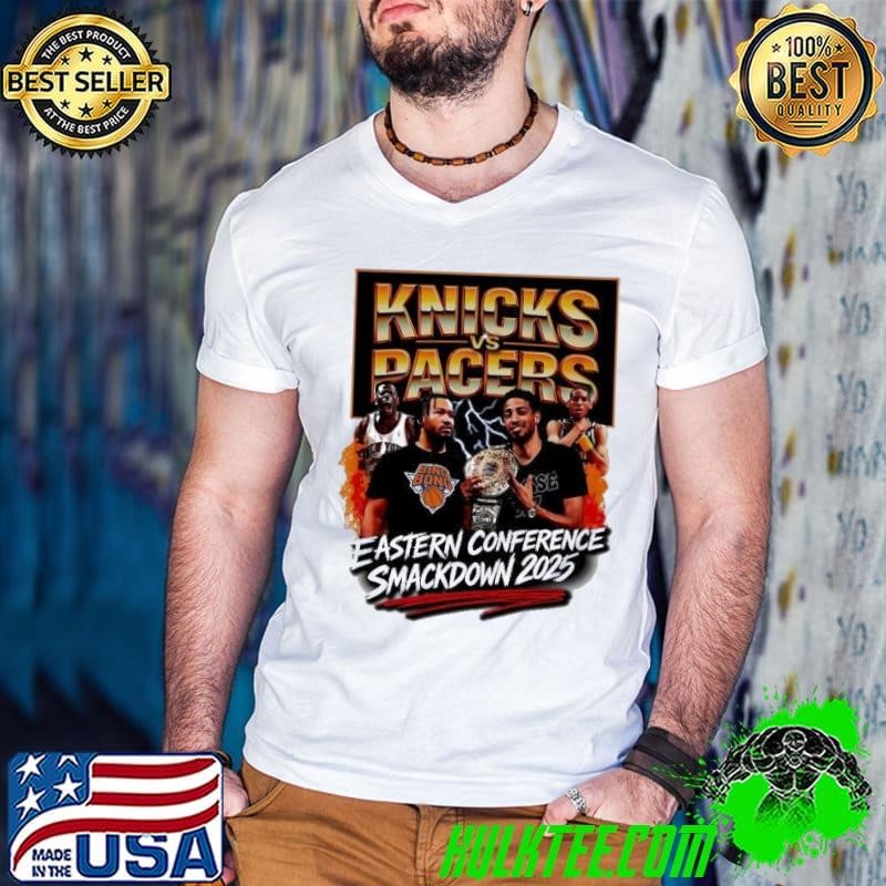 New York Knicks Eastern Conference Smackdown 2025 Guys V Neck
