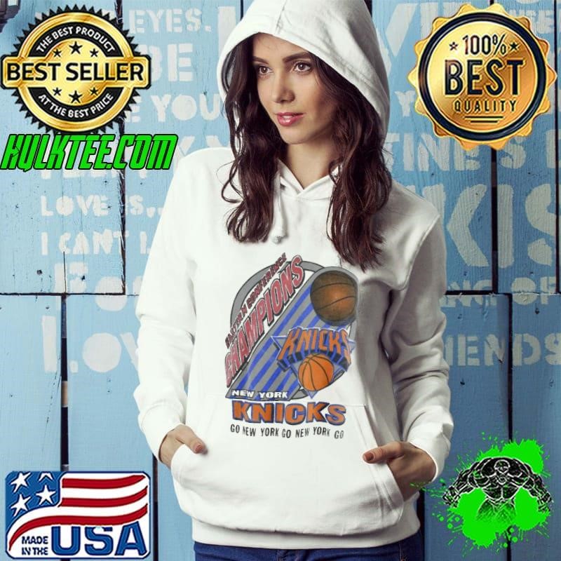 New York Knicks Spell-out Eastern Conference Champions Go New York Hoodie