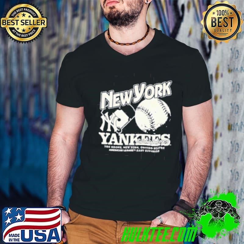 New York Yankees wordmark logo graphic shirt