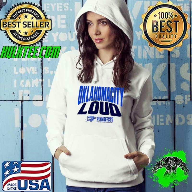 Oklahoma City Thunder Oklahomacity Loud playoffs Western Conference Finals logo shirt