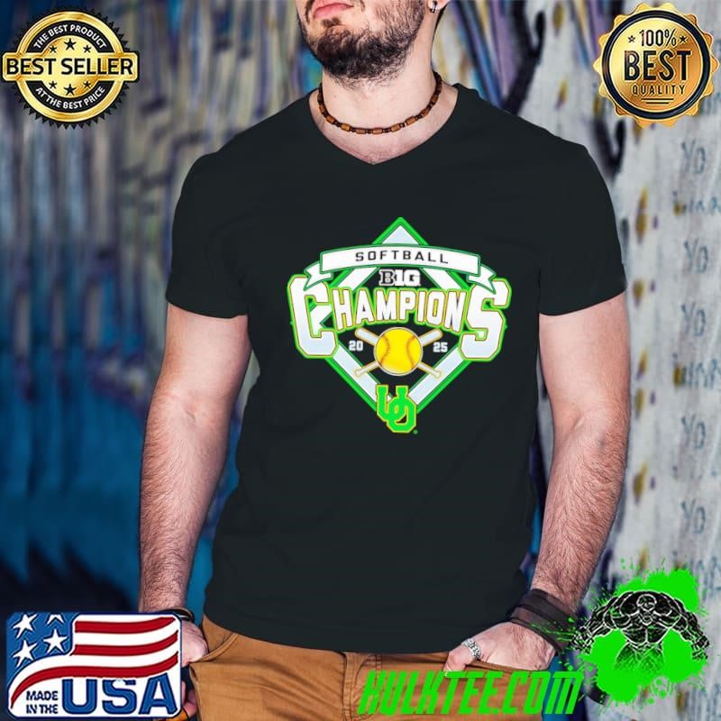 Oregon Ducks 2025 Big Ten Softball Regular Season Champions shirt