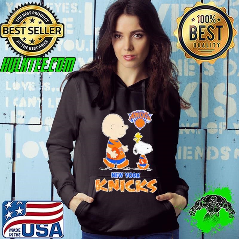 Peanuts Charlies Brown And Snoopy New York Knicks shirt
