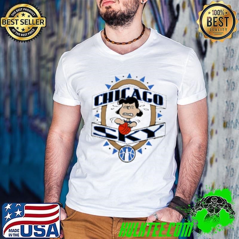 Peanuts Lucy x Chicago Sky shirt