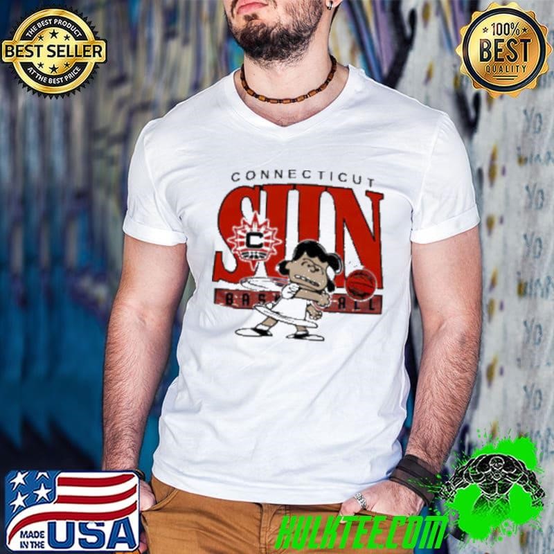 Peanuts Lucy x Connecticut Sun Guys V Neck