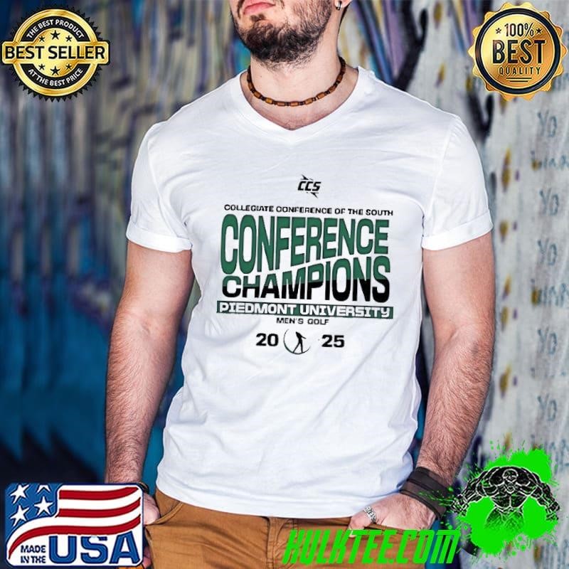 Piedmont University Men’s Golf 2025 Conference Of The South Champions shirt
