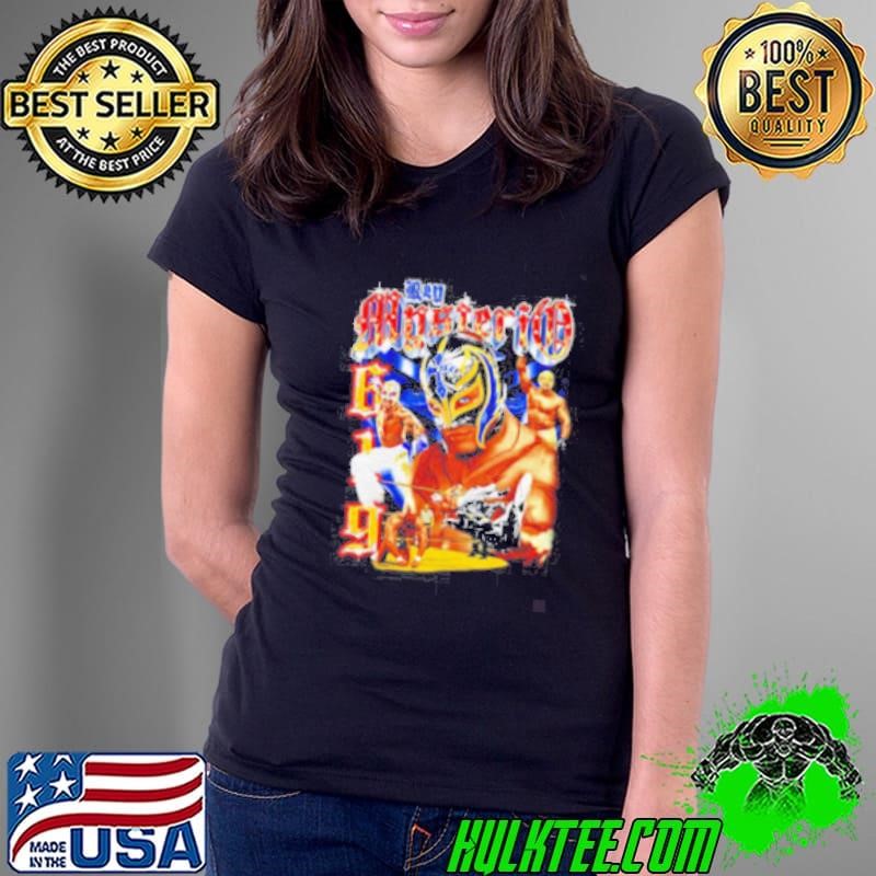 Rey Mysterio 90s graphic shirt