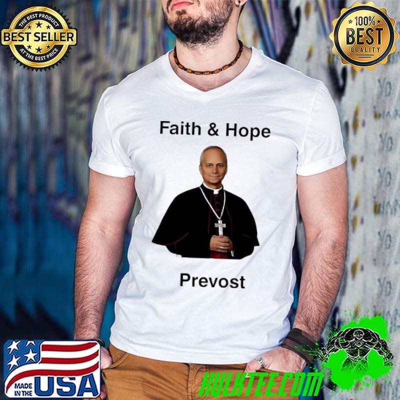Robert Prevost Faith and Hope Guys V Neck