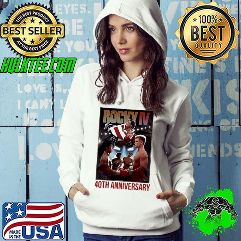 Rocky IV 40th anniversary poster shirt