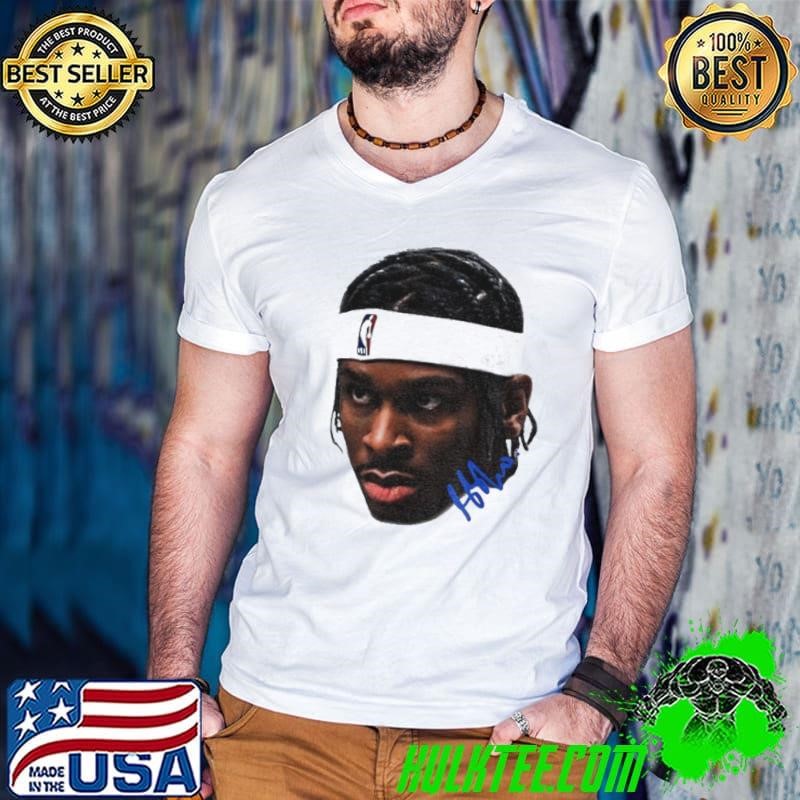 Shai Gilgeous Alexander MVP Oklahoma City Thunder NBA basketball big head signature shirt