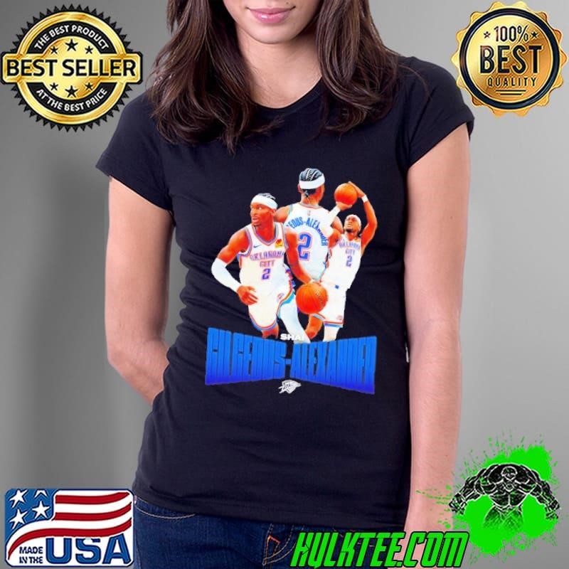 Shai Gilgeous-Alexander OKC Thunder Player Series NBA 2025 Ladies Tee