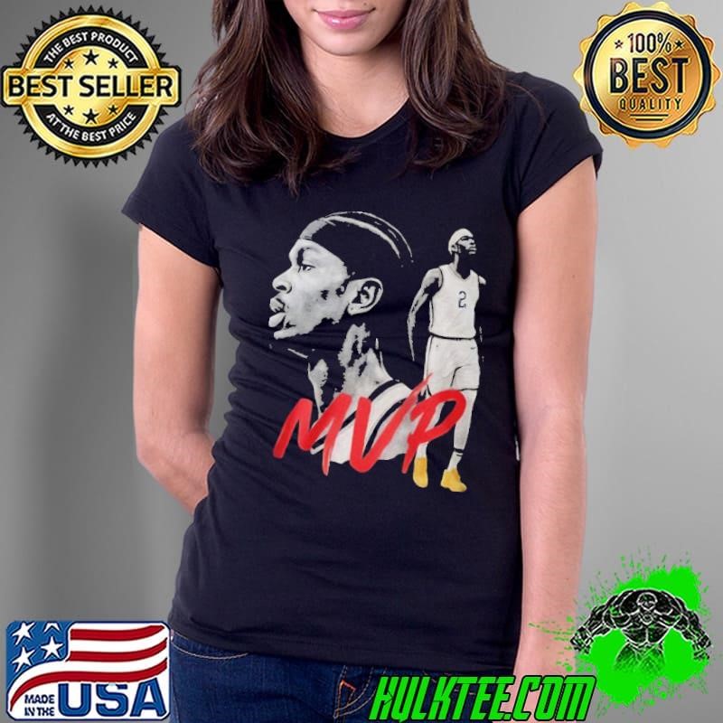 Shai Gilgeous Alexander Oklahoma City Thunder 2025 NBA MVP vintage Ladies Tee