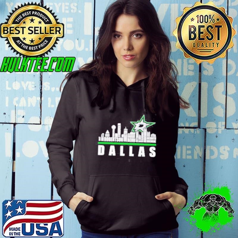 Skyline Dallas Stars name Hoodie