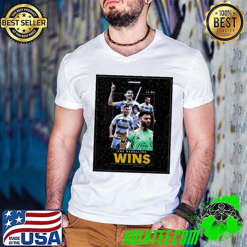 Sporting Kansas City Star Wars the rebellion Wins shirt