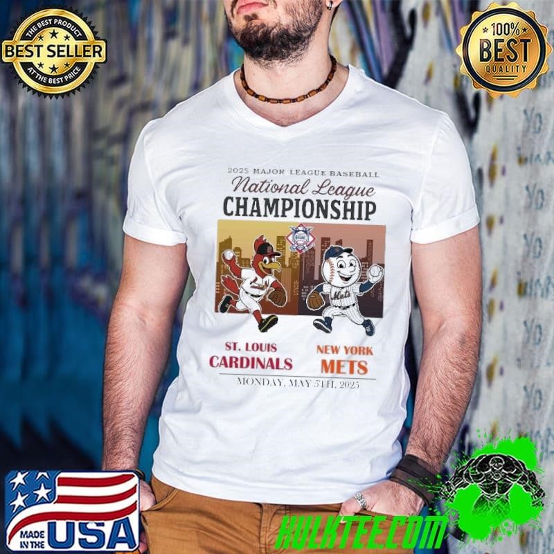 St. Louis Cardinals vs New York Mets National League Major league baseball may 5th 2025 shirt