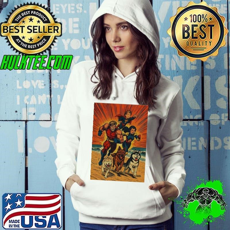 Super Titan superhero dogs shirt