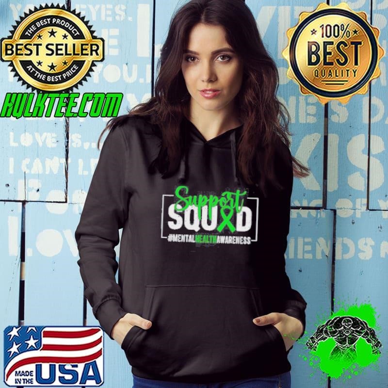 Support Squad Mental Health Awareness Ribbon Shirt