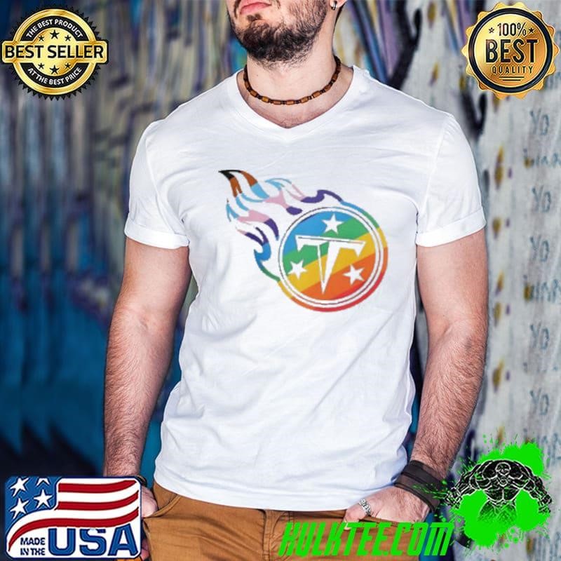 Tennessee Titans Logo Pride Shirt