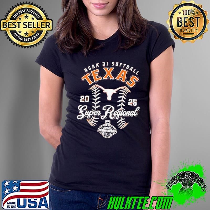 Texas Longhorns 2025 NCAA Division I Softball Super Regional Ladies Tee