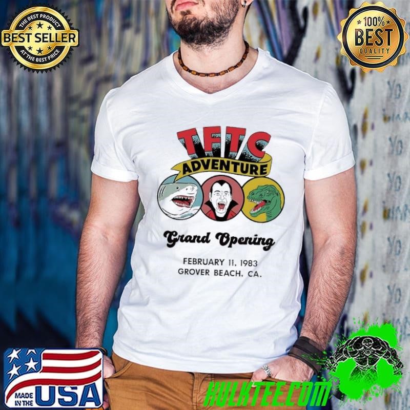 Tftc Adventure Grand Opening Guys V Neck