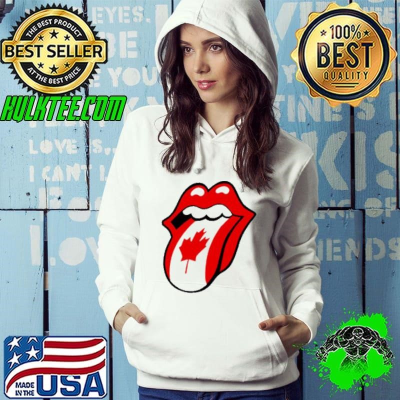The Rolling Stones Canadian Flag shirt