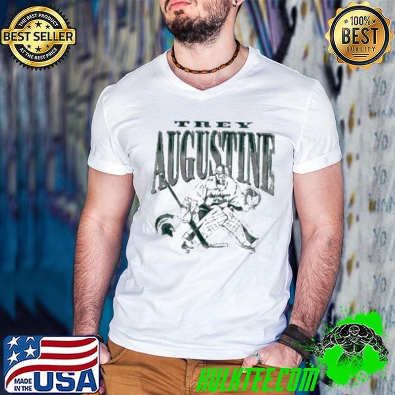 Trey Augustine Michigan State Spartans Hockey Goalie Shirt