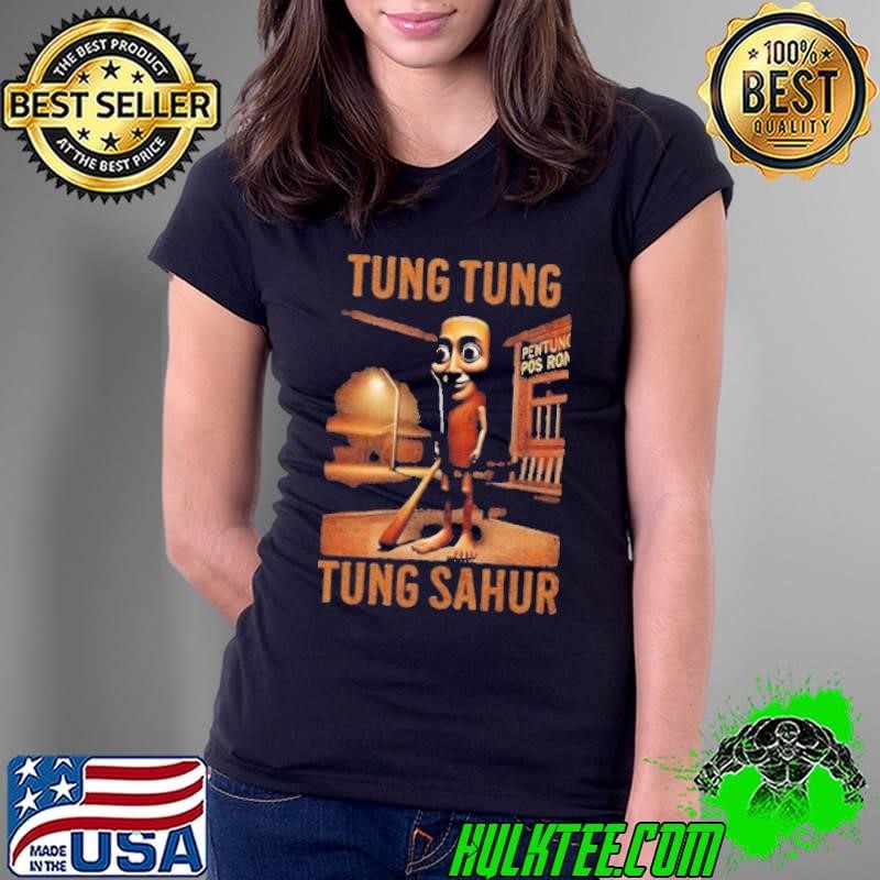 Tung Tung Tung Sahur Italian Brainrot Ladies Tee