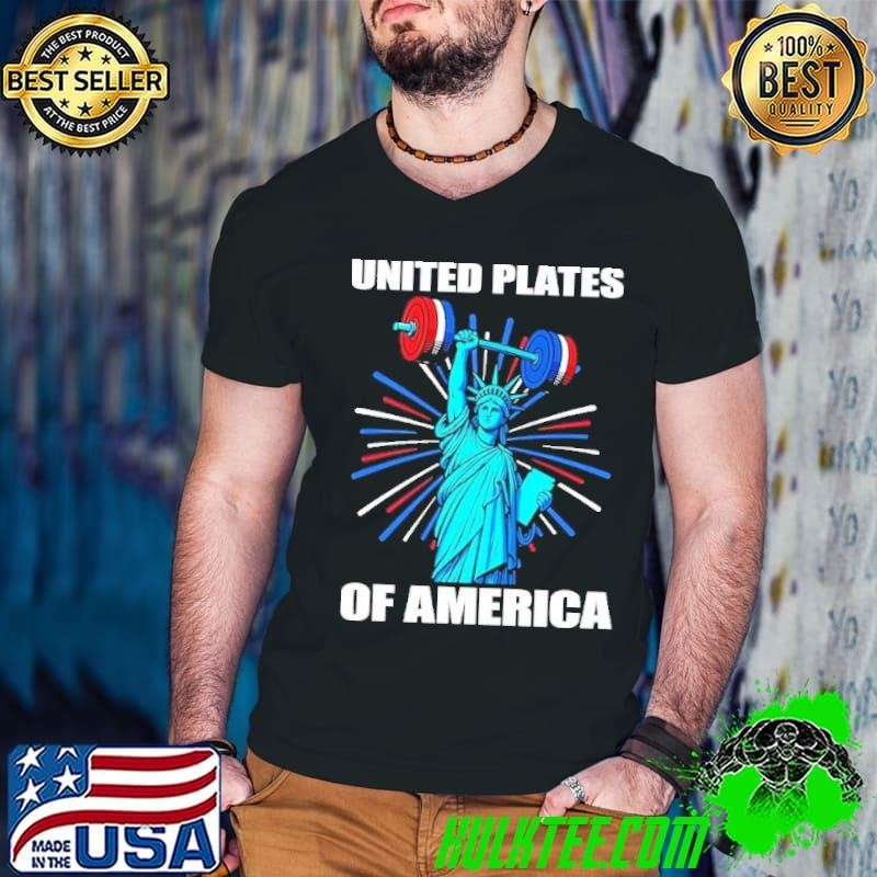 United plates of America Statue of Liberty Parody shirt