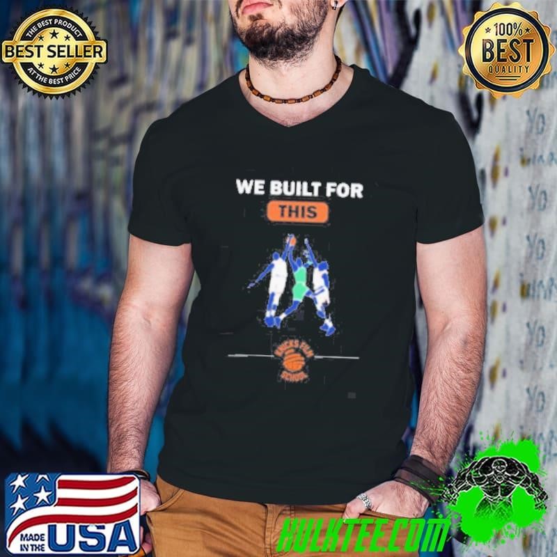 We built for this Knicks film school New York Knicks basketball shirt
