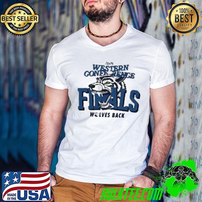 2025 Western Conference Finals Wolves Back Shirt