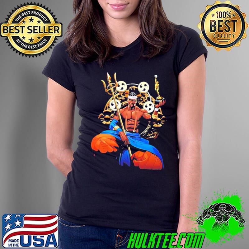 Aini Road Shai One Piece Parody OKC Thunder NBA Basketball Ladies Tee