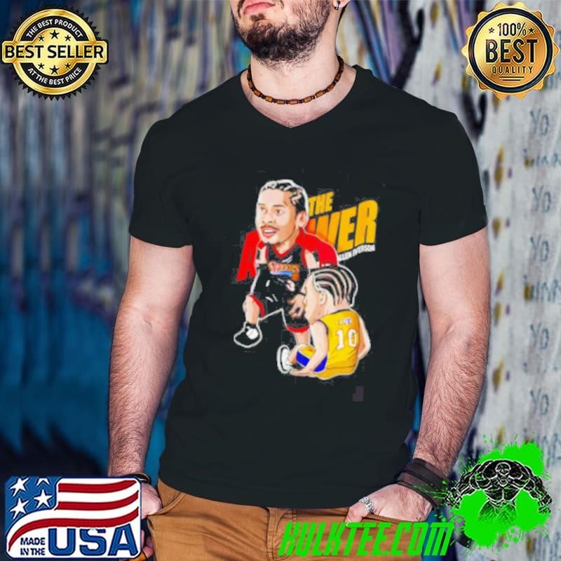 Allen Iverson Cartoon The Answer 90S Nba Fan Art shirt