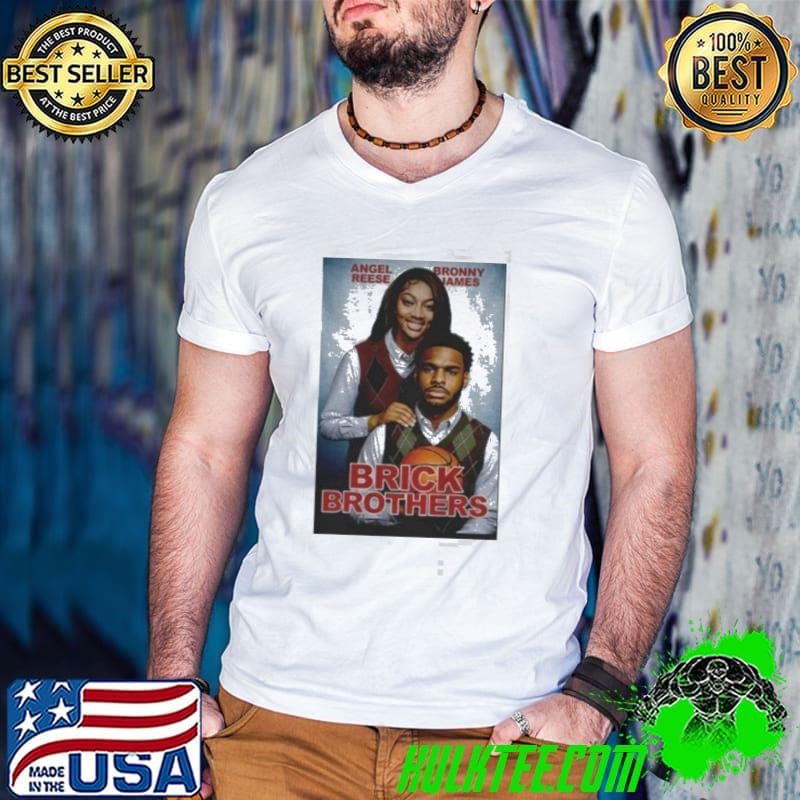 Angel Reese Bronny James Brick Brothers shirt