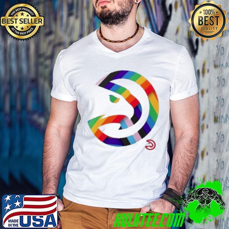 Atlanta Hawks Team Logo Pride Shirt