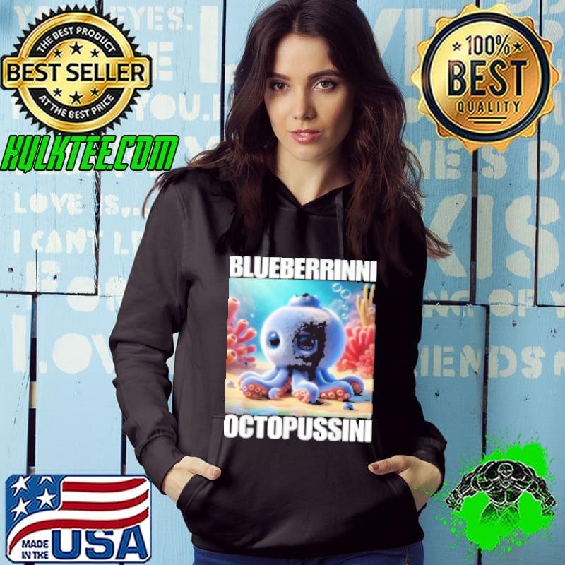 Blueberrinni Octopussini – Italian Brainrot Meme Hoodie