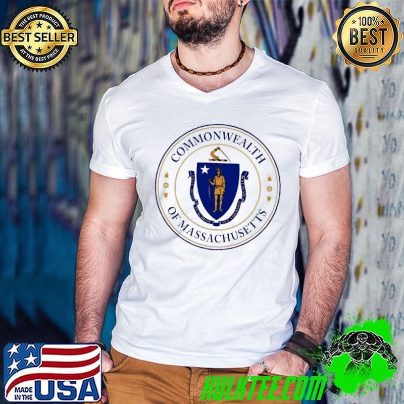 Commonwealth of Massachusetts Gavin Newsom logo shirt