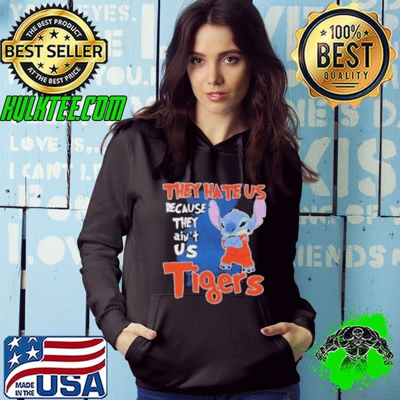 Cute Stitch They Hate Us Because They Ain’t Us Detroit Tigers Shirt