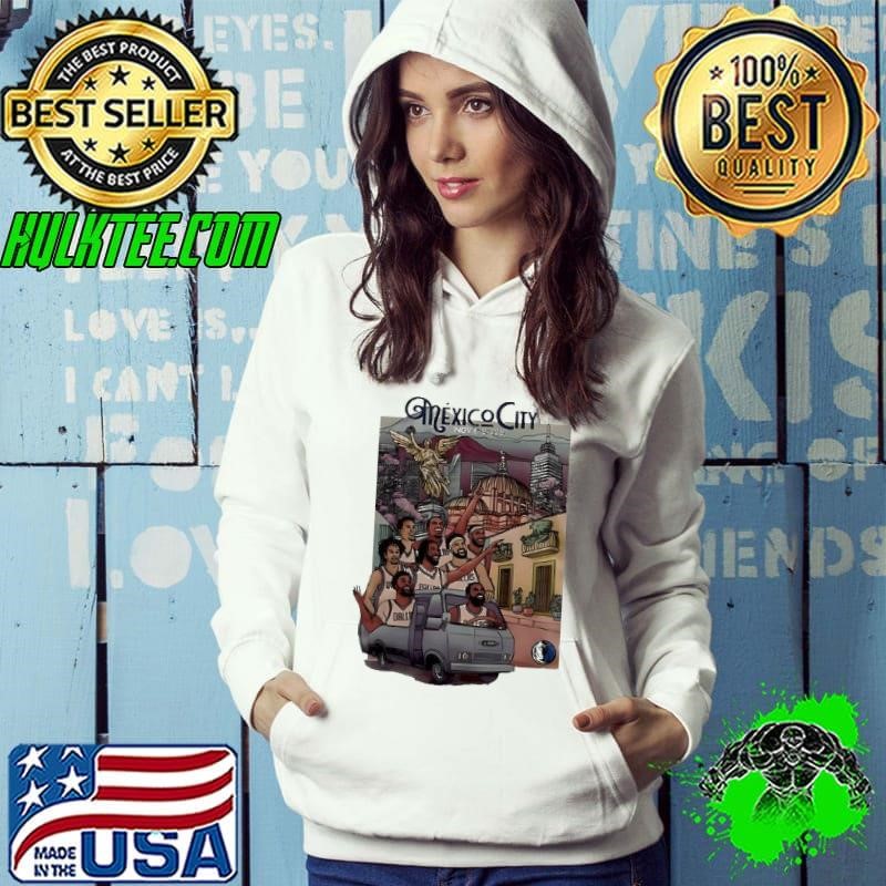 Dallas Mavericks Mexico City 2025 cartoon shirt
