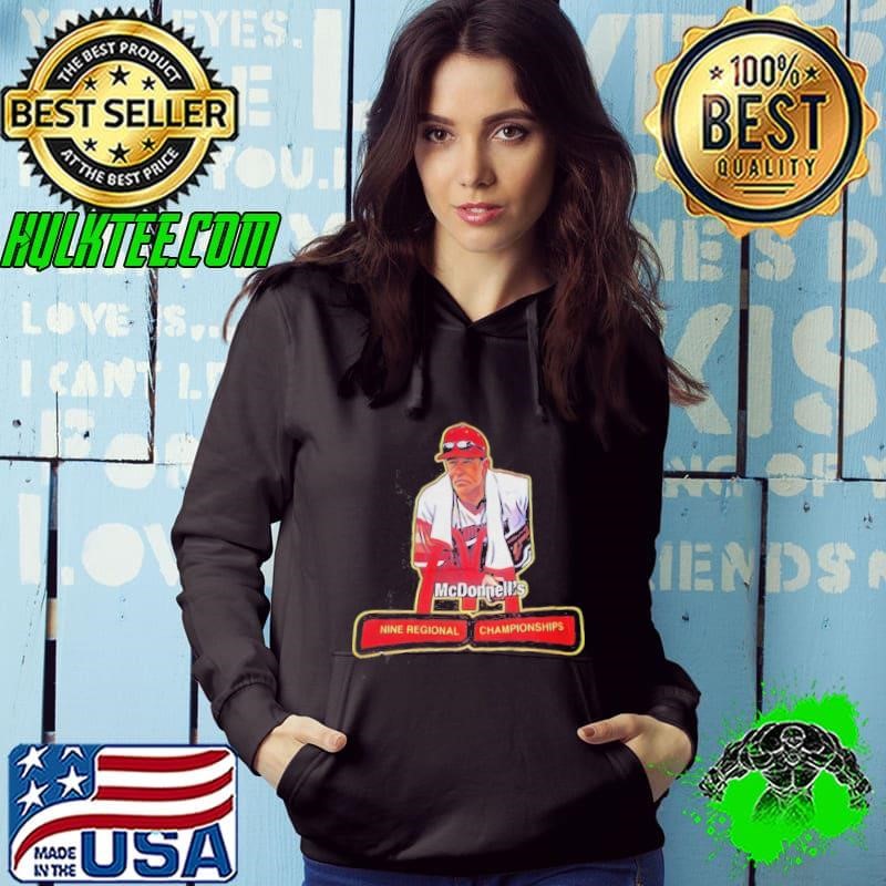 Dan McDonnell Louisville Cardinals MLB Baseball Nine Regional Championships Hoodie