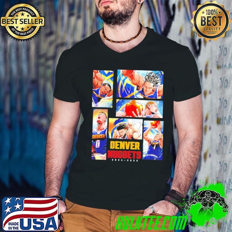 Denver Nuggets 2024 2025 season comes to an end comic shirt