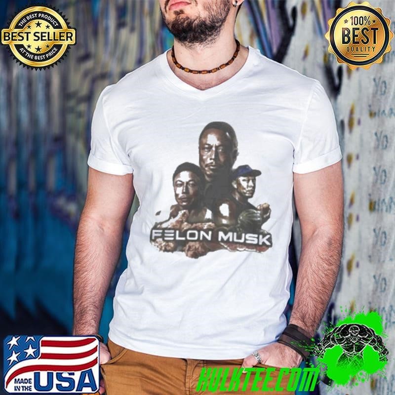 Elon musk Elon Musk chicken fried watermelon graphic shirt