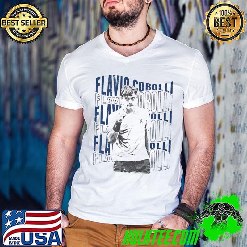 Flavio Cobolli Psychedelic Name Vintage shirt