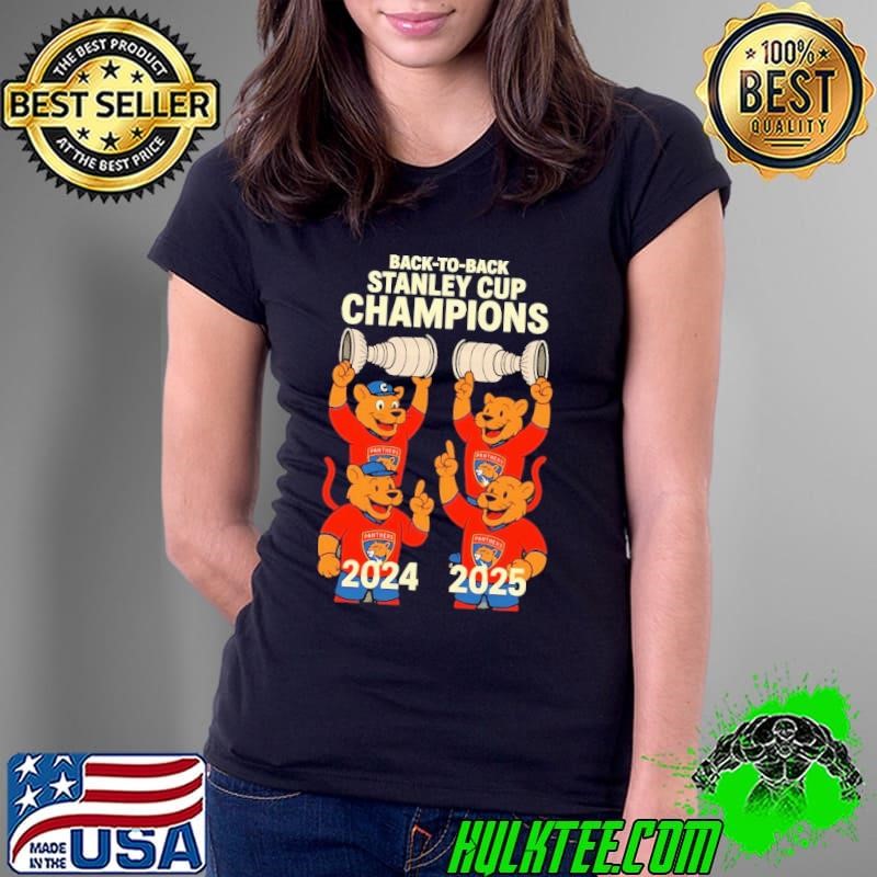 Florida Panthers NHL Stanley Cup Champions 2024 2025 Rats Ladies Tee