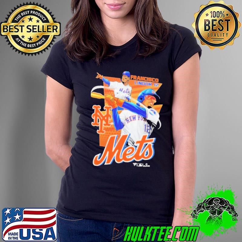 Francisco Lindor New York Mets Anime Ladies Tee