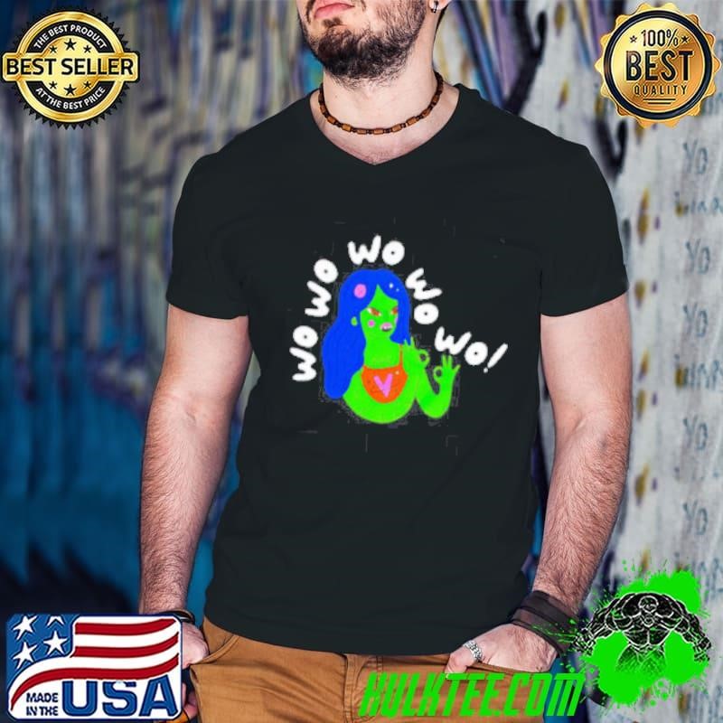 Gloopy Industries Merch Martian Girl Guys V Neck