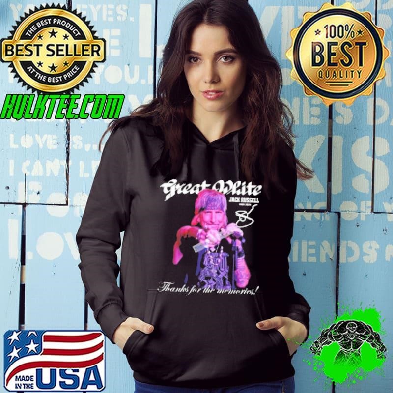 Great White Jack Russell Thanks For The Memories Hoodie