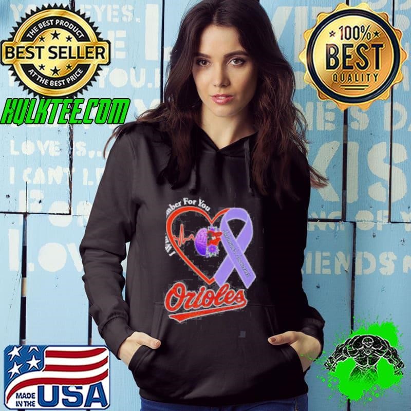 I Will Remember For You Alzheimer’s Awareness Baltimore Orioles Hoodie